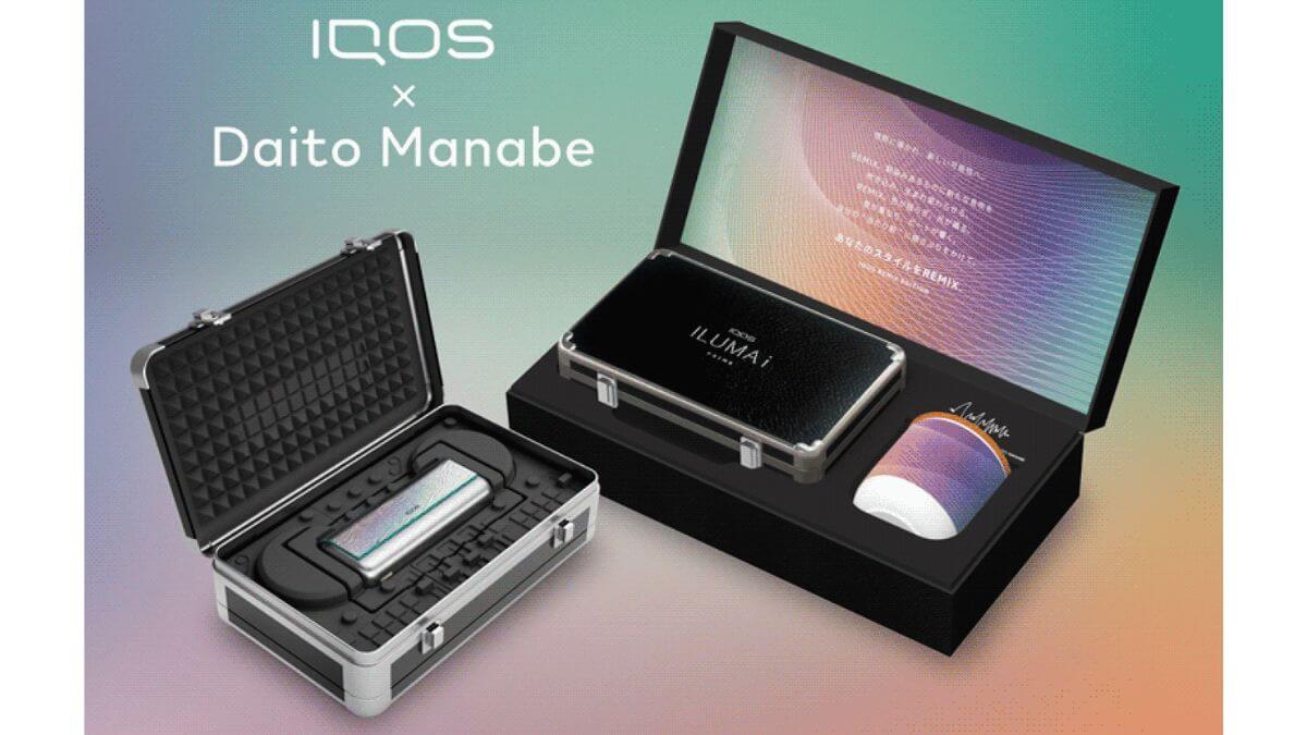 アイコスと真鍋大度のIQOSストア限定コラボアイテム