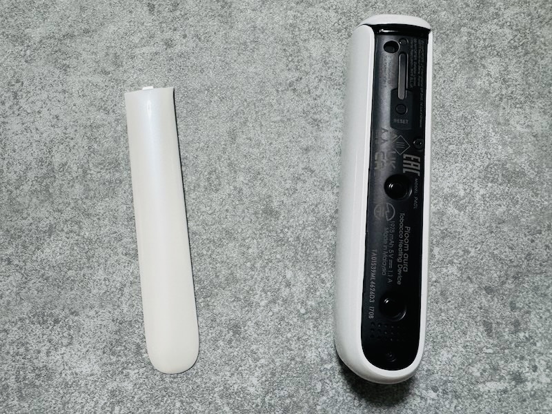 プルームオーラ グレイシャーホワイトのフロントパネル