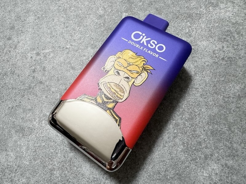 OKSO Double Flavor 60000のデバイス正面