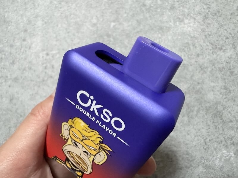 OKSO Double Flavor 60000のブルーベリーミックス