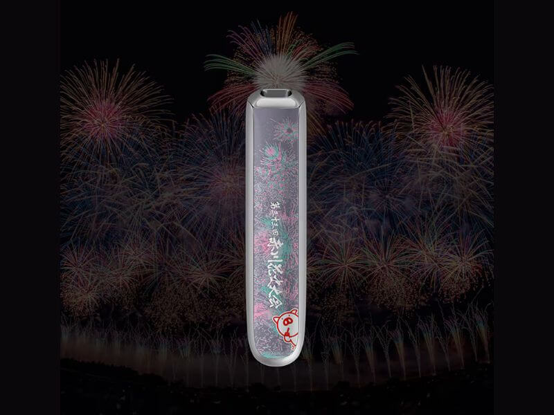 プルームオーラ×赤川花火大会コラボフロントパネル 星雲-SEIUN-