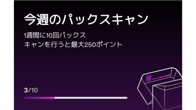 今週のパックスキャン