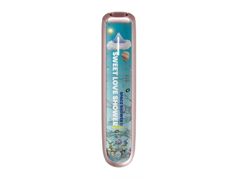 プルームオーラ×SPACE SHOWER SWEET LOVE SHOWER 2026のコラボフロントパネル