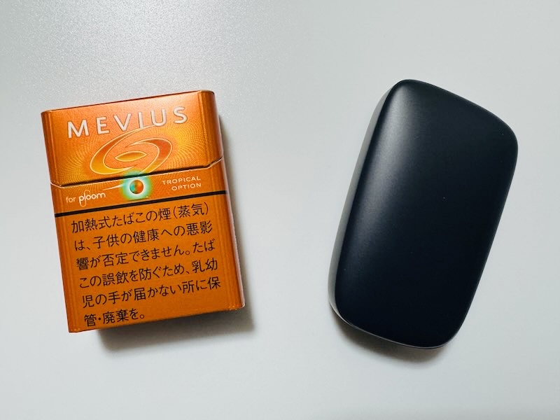 メビウストロピカルオプションのパッケージと新型プルームキューブ