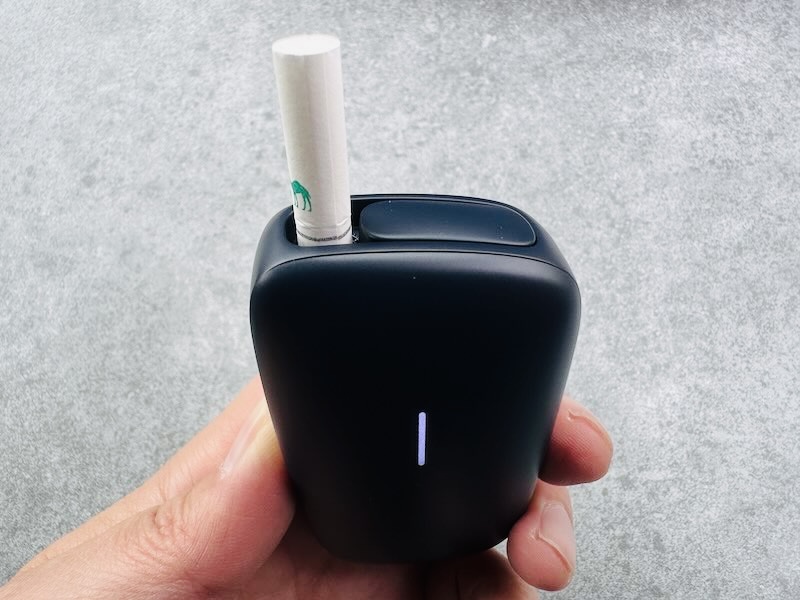 使用時の新型プルームキューブ